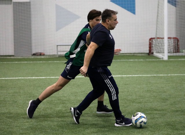 Футбольные традиции «Динамо». Уходящий год проводили игрой в футбол