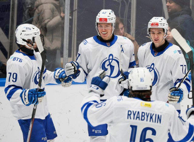 8.01.2026. МХК «Динамо» СПб — МХК «Динамо» Мск — 0:4