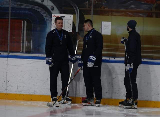 9.1.2026. Тренировка перед матчем против «СКА-1946»