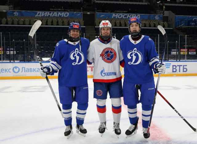 16.01.2026. МХК «Динамо» Мск — «Академия СКА» — 4:3