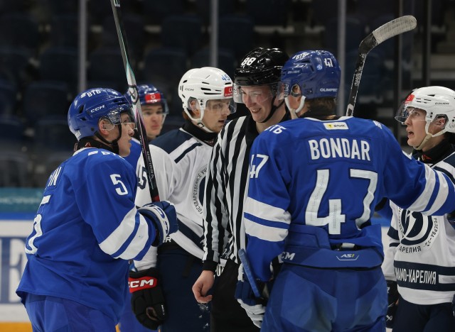 18.01.2026. МХК «Динамо» Мск — «Динамо-Карелия» — 11:2