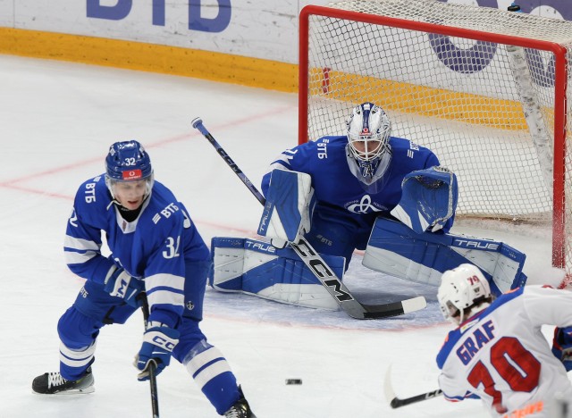 2.02.2026. МХК «Динамо» Мск — «СКА-1946» — 2:4