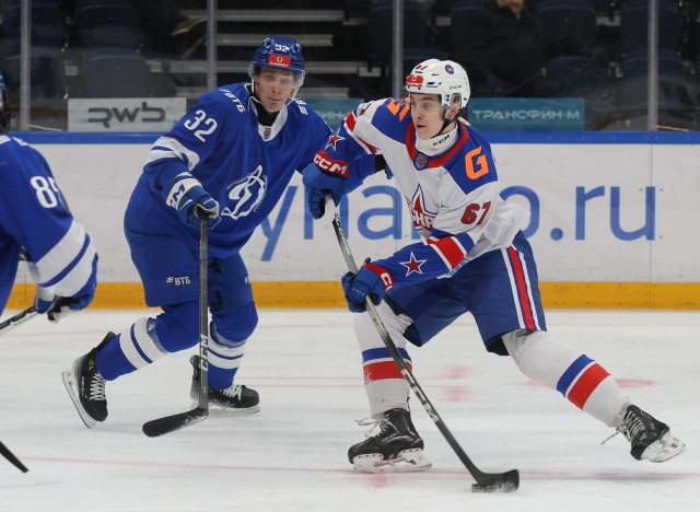 2.02.2026. МХК «Динамо» Мск — «СКА-1946» — 2:4