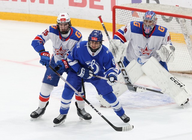 3.02.2026. МХК «Динамо» Мск — «СКА-1946» — 2:3