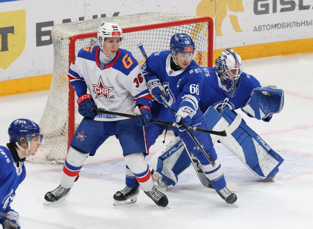 3.02.2026. МХК «Динамо» Мск — «СКА-1946» — 2:3