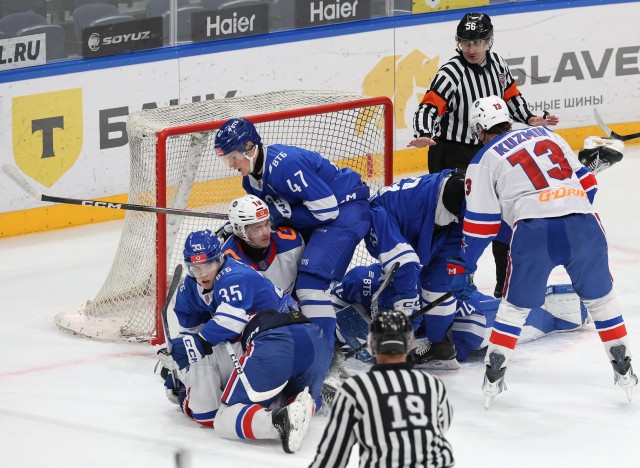 3.02.2026. МХК «Динамо» Мск — «СКА-1946» — 2:3