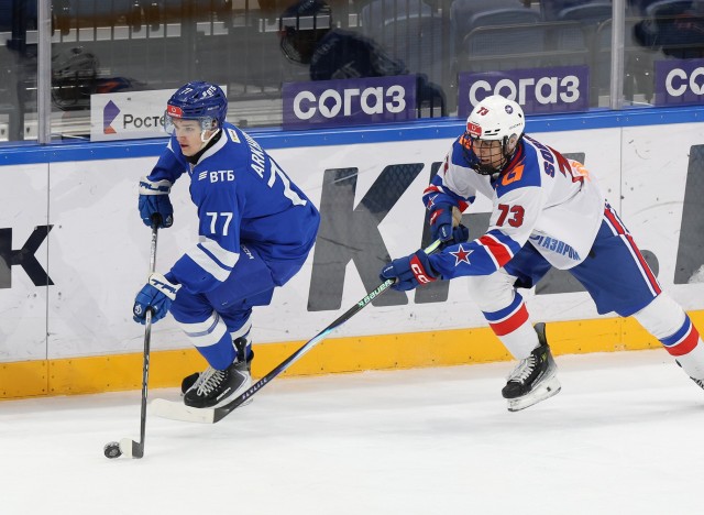 3.02.2026. МХК «Динамо» Мск — «СКА-1946» — 2:3