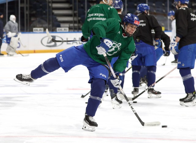 17.02.2026. Раскатка перед матчем против «Амурских Тигров»