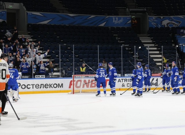 17.02.2026. МХК «Динамо» Мск — «Амурские Тигры» — 6:0