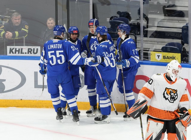 17.02.2026. МХК «Динамо» Мск — «Амурские Тигры» — 6:0