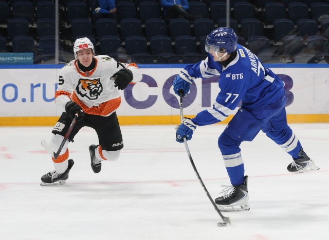 17.02.2026. МХК «Динамо» Мск — «Амурские Тигры» — 6:0