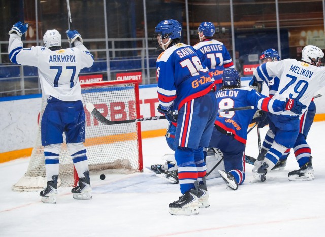 20.02.2026. «Академия СКА» — МХК «Динамо» Мск — 3:4 Б