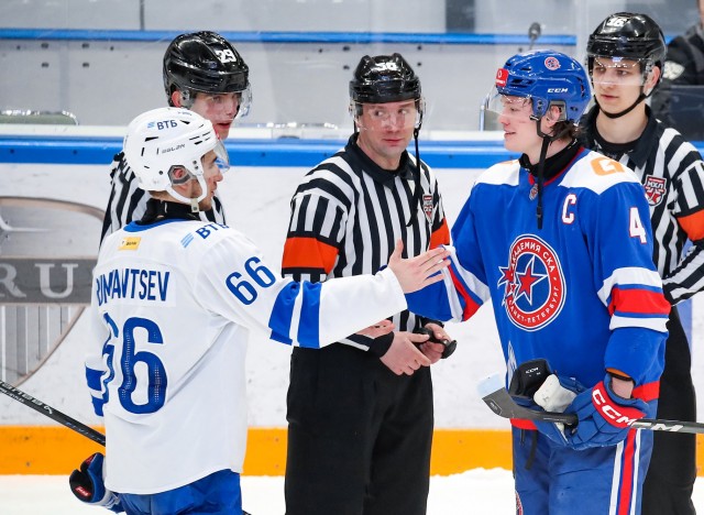 20.02.2026. «Академия СКА» — МХК «Динамо» Мск — 3:4 Б