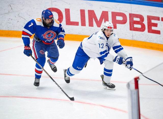 20.02.2026. «Академия СКА» — МХК «Динамо» Мск — 3:4 Б