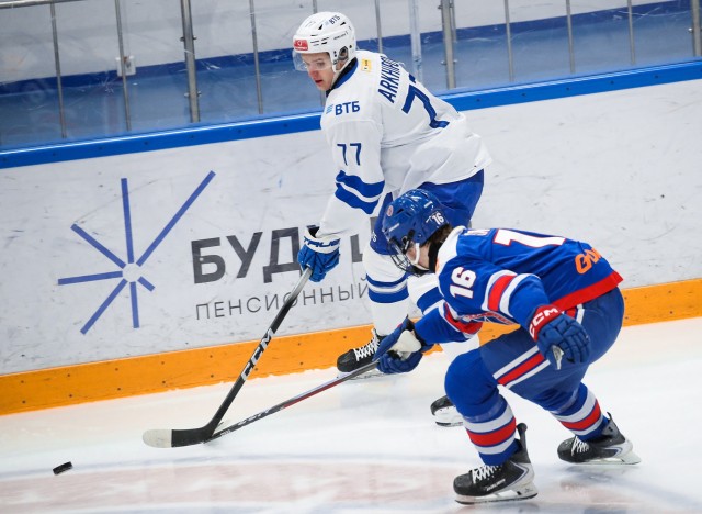 20.02.2026. «Академия СКА» — МХК «Динамо» Мск — 3:4 Б
