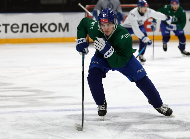 Тренировка перед матчами с «Локо»