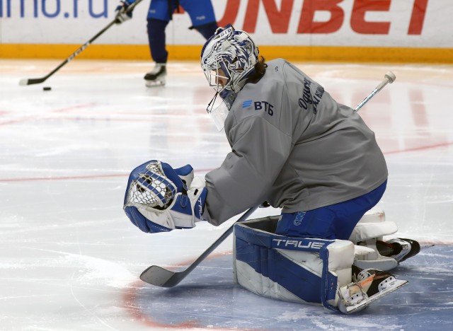 Тренировка перед матчами с «Локо»