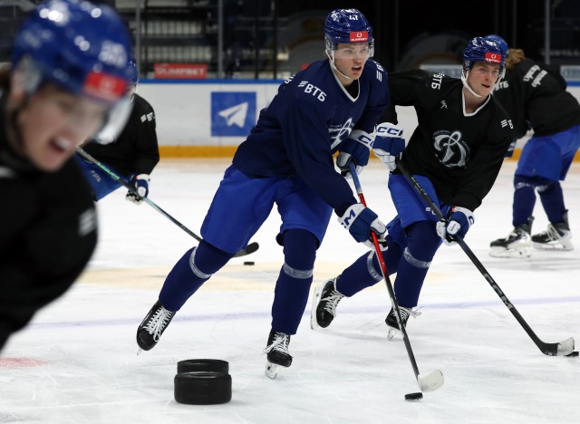Тренировка перед матчами с «Локо»