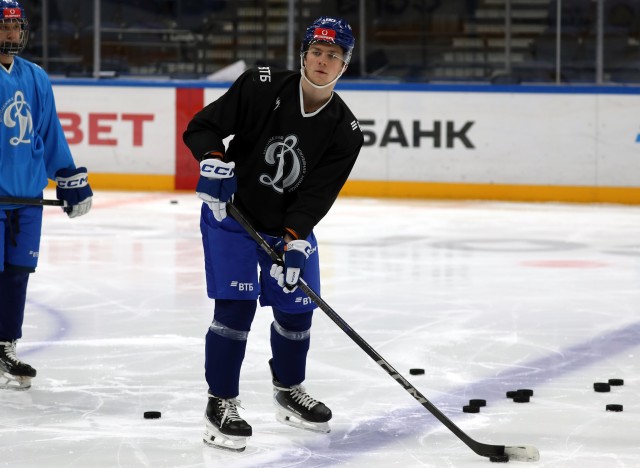 Тренировка перед матчами с «Локо»