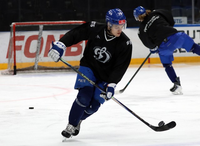 Тренировка перед матчами с «Локо»