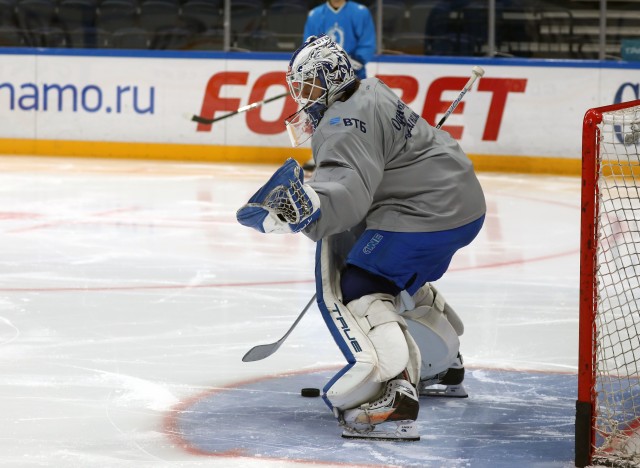 Тренировка перед матчами с «Локо»