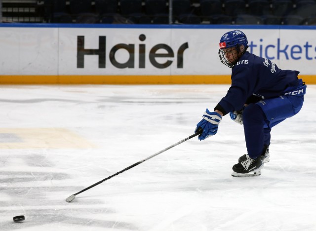 Тренировка перед матчами с «Локо»