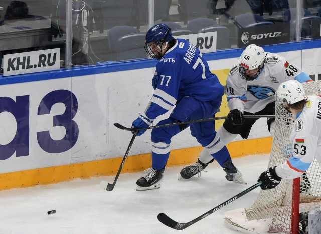 02.04.2026. 1/8 плей-офф Кубка Харламова. МХК «Динамо» Мск — «Динамо-Шинник» Матч 1 - 1:2