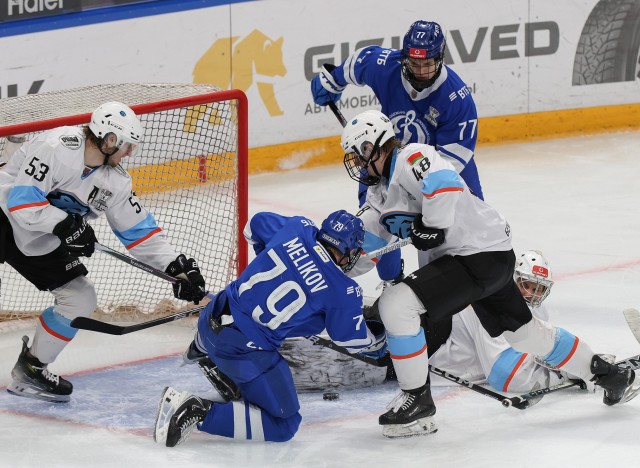 02.04.2026. 1/8 плей-офф Кубка Харламова. МХК «Динамо» Мск — «Динамо-Шинник» Матч 1 - 1:2