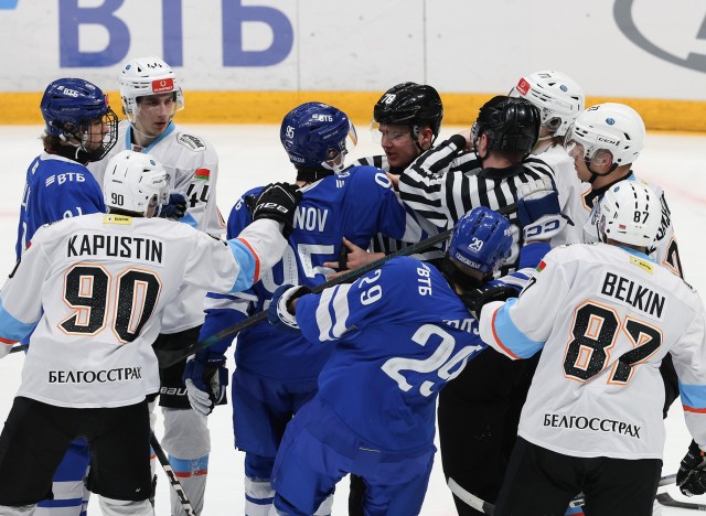 02.04.2026. 1/8 плей-офф Кубка Харламова. МХК «Динамо» Мск — «Динамо-Шинник» Матч 1 - 1:2