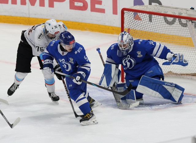 02.04.2026. 1/8 плей-офф Кубка Харламова. МХК «Динамо» Мск — «Динамо-Шинник» Матч 1 - 1:2