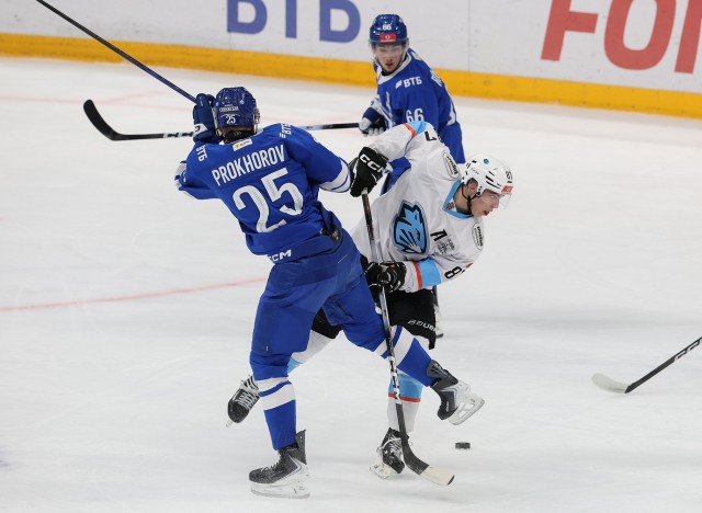 02.04.2026. 1/8 плей-офф Кубка Харламова. МХК «Динамо» Мск — «Динамо-Шинник» Матч 1 - 1:2