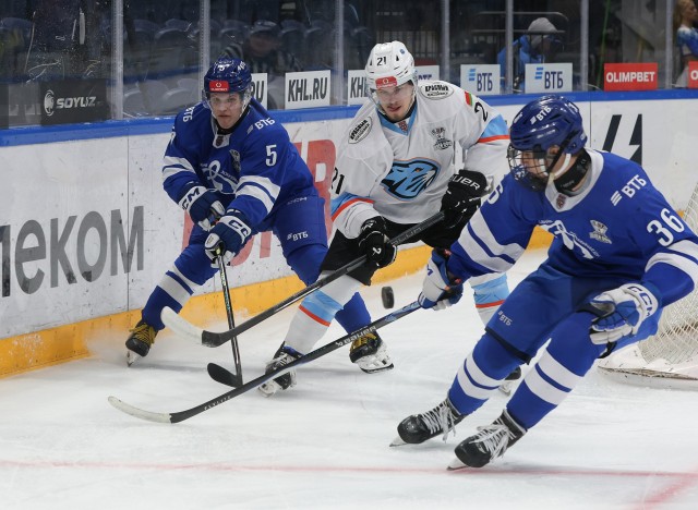 02.04.2026. 1/8 плей-офф Кубка Харламова. МХК «Динамо» Мск — «Динамо-Шинник» Матч 1 - 1:2
