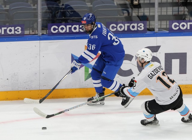02.04.2026. 1/8 плей-офф Кубка Харламова. МХК «Динамо» Мск — «Динамо-Шинник» Матч 1 - 1:2