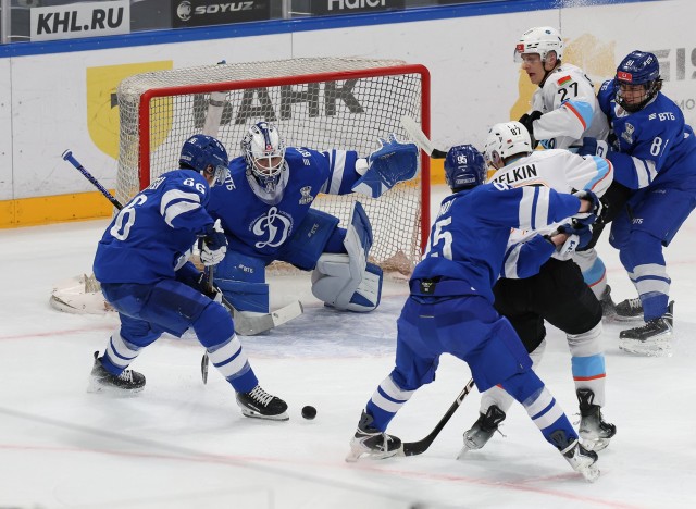 02.04.2026. 1/8 плей-офф Кубка Харламова. МХК «Динамо» Мск — «Динамо-Шинник» Матч 1 - 1:2