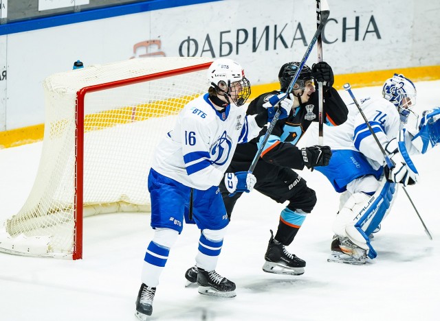 6.04.2026. 1/8 плей-офф Кубка Харламова. МХК «Динамо» Мск — «Динамо-Шинник». Матч 3 - 0:3