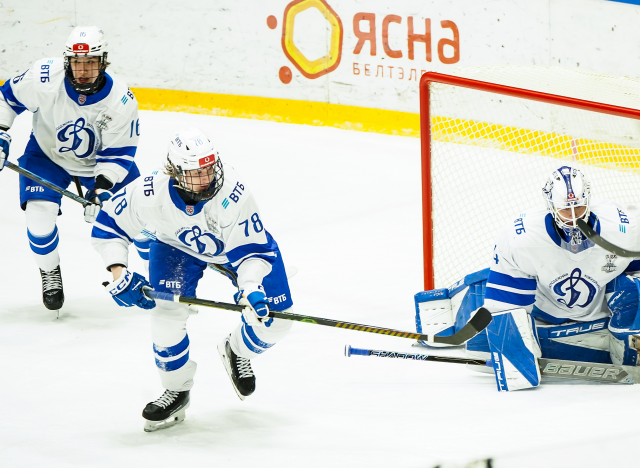 6.04.2026. 1/8 плей-офф Кубка Харламова. МХК «Динамо» Мск — «Динамо-Шинник». Матч 3 - 0:3