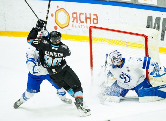 6.04.2026. 1/8 плей-офф Кубка Харламова. МХК «Динамо» Мск — «Динамо-Шинник». Матч 3 - 0:3