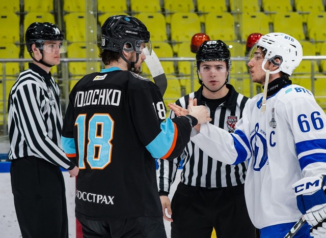 7.04.2026. 1/8 плей-офф Кубка Харламова. МХК «Динамо» Мск — «Динамо-Шинник». Матч 4 - 0:2