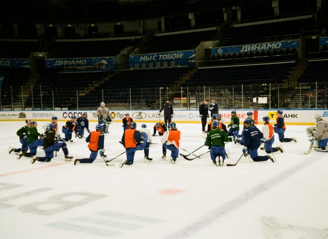 Тренировка команды в пленочном варианте