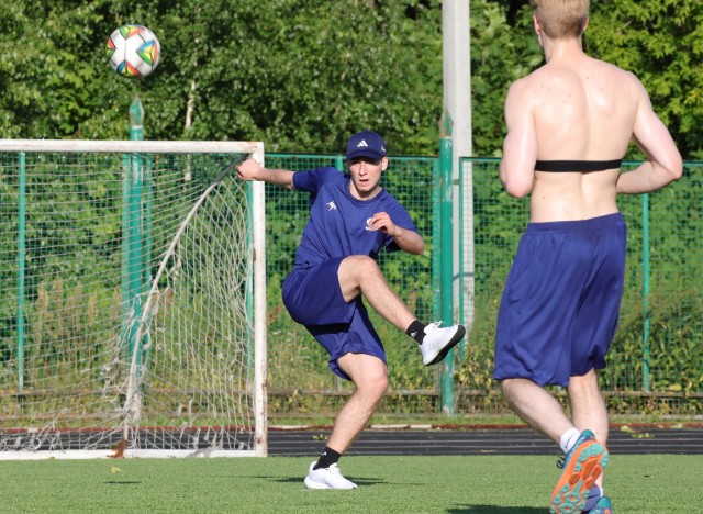 6.07.2026. Вечерняя тренировка на стадионе и футбол